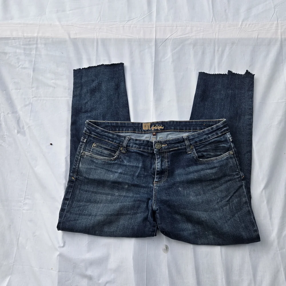 Kut from the Kloth Dark Blue Denim Jeans - Picture 4 of 11